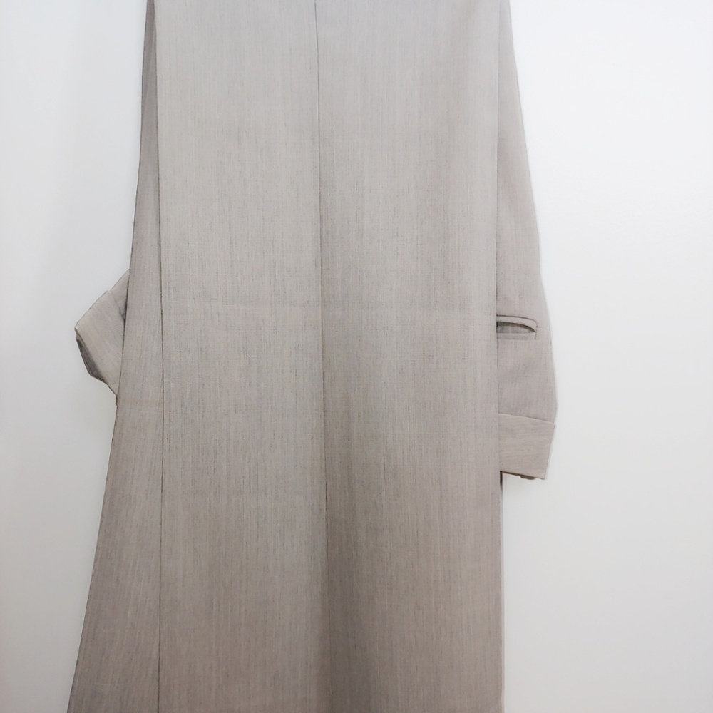 Theory Light Grey Wool Pants